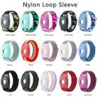 For AirTag Anti-Lost Device Case Locator Nylon Loop Watch Strap Wrist Strap, Size: 22cm Adult(Rainbow Color) - 3
