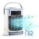 CF008 Mini Household Humidification Spray Air Cooler USB Plug-in Portable Air Conditioner Fan(White) - 1