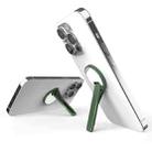 Aluminum Alloy Mobile Phone Bracket Ultra-thin Rotating Back Stick Lollipop Mirror Bracket(Green) - 1