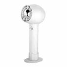 USB Mini Handheld Fan Mute Desktop Portable Outdoor Turbo Fan(Bright Moon White) - 1