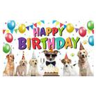 180x90cm Animal Birthday Theme Backdrop Cloth Party Decoration(2023SRB96) - 1