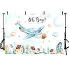 180x120cm Aircraft Theme Birthday Background Cloth Party Decoration Photography Background - 1