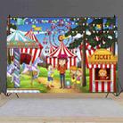 150 x 100cm Circus Amusement Park Ferris Wheel Photography Background Cloth(MDA08214) - 1