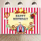 150 x 100cm Circus Clown Show Party Photography Background Cloth Decorative Scenes(MDT03797) - 1