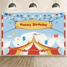 150 x 100cm Circus Clown Show Party Photography Background Cloth Decorative Scenes(MDT03799) - 1