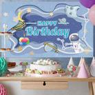 Space Element Birthday Party Backdrop Shoot Decorative Background(A2) - 1