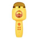 Children Wireless Microphone Bluetooth Phone Singing Microphone(Yellow) - 1