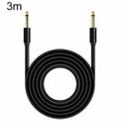 3m JINGHUA 6.5mm Audio Cable Male to Male Microphone Instrument Tuning Cable - 1