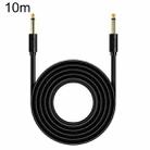 10m JINGHUA 6.5mm Audio Cable Male to Male Microphone Instrument Tuning Cable - 1