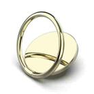 Full Metal Bracket 360 Degree Rotating Magnetic Phone Ring Buckle(Gold) - 1