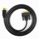 1.5m JINGHUA HDMI To DVI Transfer Cable Graphics Card Computer Monitor HD Cable - 2