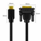 1.5m JINGHUA HDMI To DVI Transfer Cable Graphics Card Computer Monitor HD Cable - 5