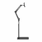 175cm Mobile Phone Tablet Live Broadcast Bedside Lifting Bracket Telescopic Cantilever Model (Black) - 1