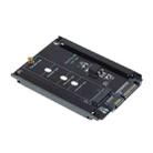 ENCNF2S-N01 NGFF To SATA3 Transfer Card M.2 KEY B-M SSD To 6Gbps Interface Conversion Adapter With Baffle - 1