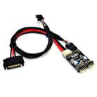 USB2.0 9pin To Dual 9pin Header HUB 1 to 2 Extension Connector Adapter with SATA Power Cable - 1