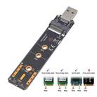 USB3.1 10Gbps GEN2 To NVME SATA Dual Protocol M.2 SSD Riser Card - 1