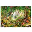 150 X 210cm Fantasy Forest Photography Background Cloth Cartoon Kids Party Decoration Backdrop(4197) - 1