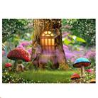 150 X 210cm Fantasy Forest Photography Background Cloth Cartoon Kids Party Decoration Backdrop(6360) - 1