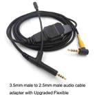 2m For BOSE 700 / QC25 / QC35 / OE2 3.5mm to 2.5mm Gaming Headset Audio Cable(Black) - 5