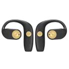 OWS Bone Conduction Wireless Bluetooth Sports Earphones(Black) - 1