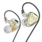 CVJ In-Ear Wired Gaming Earphone, Color: White - 1