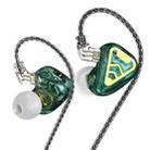 CVJ In-Ear Wired Gaming Earphone, Color: Green - 1