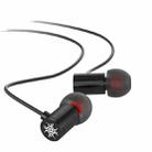 CVJ In Ear Wired  Sleep Line Control Small Earphone(Black) - 1