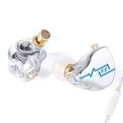 FZ In Ear HIFI Sound Quality Live Monitoring Earphone, Color: With Mic Blue - 1