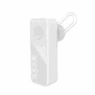 Mini Single-Ear Call Bluetooth Earphone In-Ear Cycling Sports Earphones(White) - 1