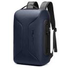 Business Large Capacity Travel Bag Multifunctional Waterproof Laptop Backpack With USB Port(Blue) - 1