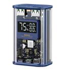 Remax RPP-570 10000mAh PD20W Fast Charge Charging Treasure Transparent Phone Mobile Power Supply(Blue) - 1