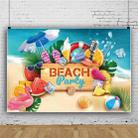 80x120cm Summer Pool Party Decoration Backdrop Swimming Ring Photography Background Cloth(11418445) - 1