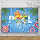 80x120cm Summer Pool Party Decoration Backdrop Swimming Ring Photography Background Cloth(11418487) - 1