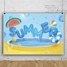80x120cm Summer Pool Party Decoration Backdrop Swimming Ring Photography Background Cloth(11418488) - 1