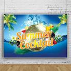 80x120cm Summer Pool Party Decoration Backdrop Swimming Ring Photography Background Cloth(11418894) - 1