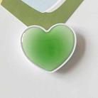 Gradient Color Love Drip Retractable Desktop Cell Phone Air Bag Bracket(Green) - 1