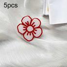 5pcs Sunflower Drip Glue Airbag Mobile Phone Holder(M71 Little Red Flower) - 1