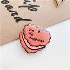 Cartoon Shape Airbag Ring Holder Epoxy Lazy Desktop Telescopic Phone Rack(Love Cake) - 1