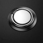 5pcs Car Magnetic Metal Ring Buckle Mobile Phone Holder(Black) - 1