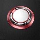 5pcs Car Magnetic Metal Ring Buckle Mobile Phone Holder(Pink) - 1