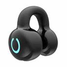 Single Ear Stereo Ear Clamp Type Bone Conduction Bluetooth Earphone(Black) - 1