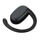 Hanging Ear External Sound Single Ear Stereo Bluetooth Earphone(Black) - 1