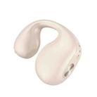 Single Ear Bone Conduction Bluetooth Earphone In-Ear Wearable Running Sports Mini(Skin Color) - 1