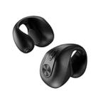 Dual Ear Bone Conduction Wireless Bluetooth Earphones Ear Clip Wear Mini Sport(Black) - 1