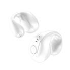 Dual Ear Bone Conduction Wireless Bluetooth Earphones Ear Clip Wear Mini Sport(White) - 1