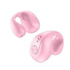 Dual Ear Bone Conduction Wireless Bluetooth Earphones Ear Clip Wear Mini Sport(Pink) - 1