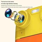 1080P Instant Print Camera 2.8-inch IPS Screen Front and Rear Dual Lens Kids Camera, Spec: Yellow  - 5