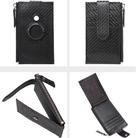 For Airtag Tracker Case Carbon Fiber Credit Card Holder Wallet(Black) - 2