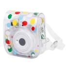 For Fujifilm Instax Mini 12 / 11 Transparent Digital Camera Case(Color Wave Dot) - 1