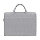 BUBM Large-capacity Wear-resistant and Shock-absorbing Laptop Storage Bag, Size: 14 inch(Grey) - 1